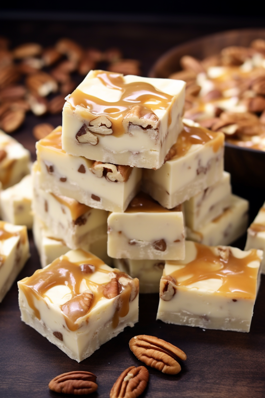Best White Chocolate Caramel Pecan Fudge: Quality Ingredients for Any Occasion